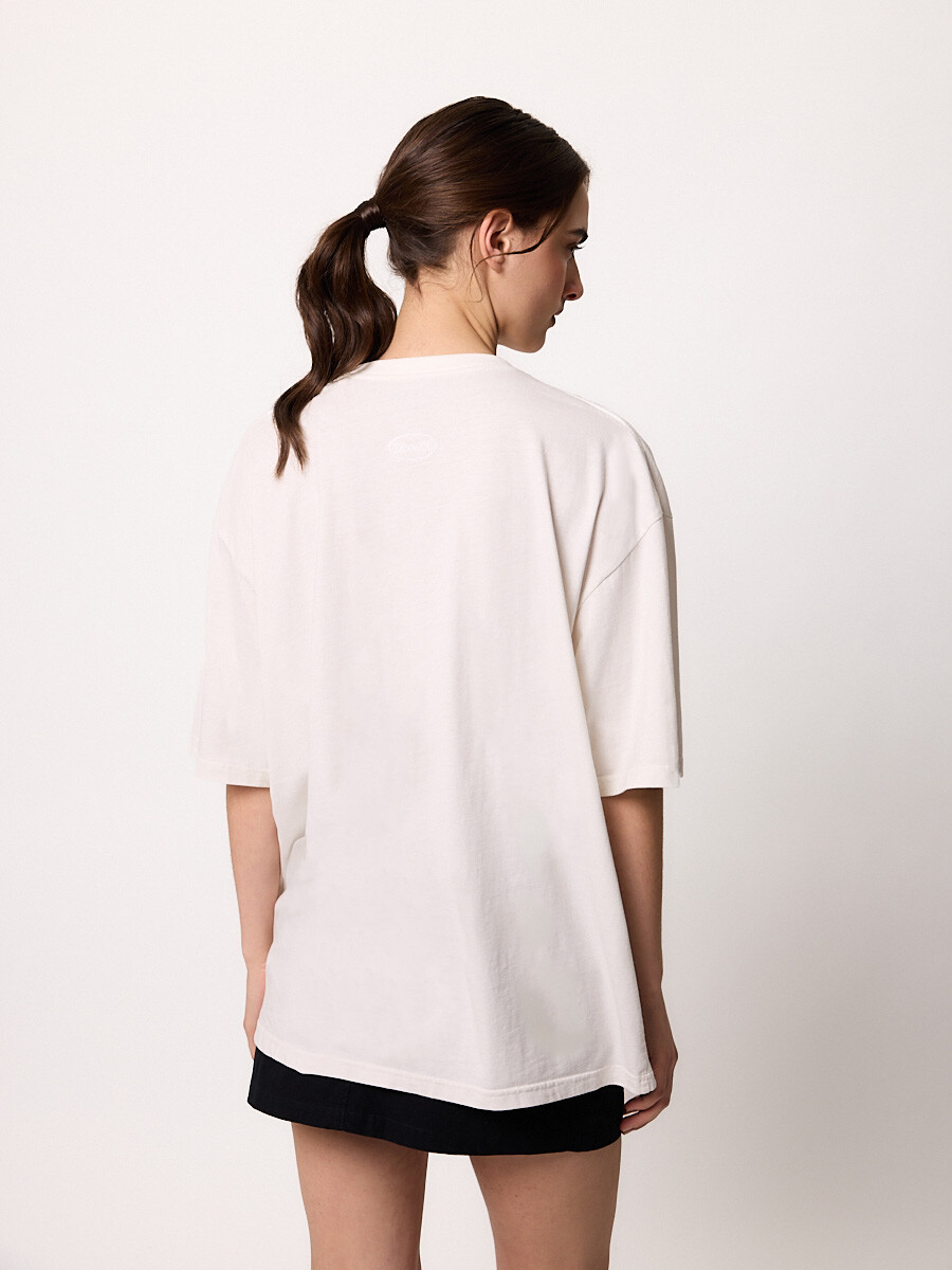 T-SHIRT M/C LOCALIDADES DIXIE Blanco