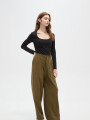 Pantalon Calen Verde Oliva