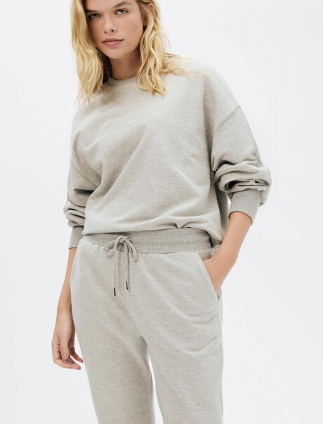 PANTALÓN BABUCHA DE ALGODÓN BEIGE