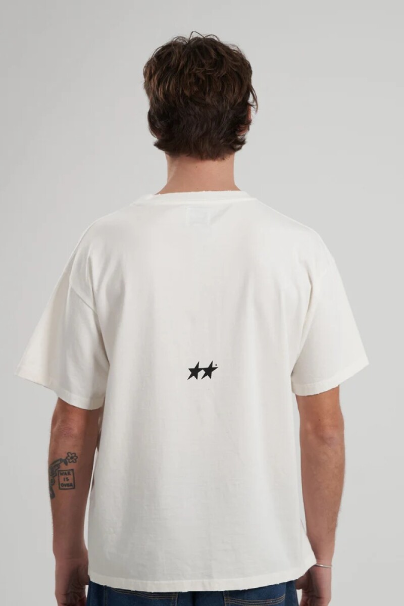 Icon Vintage White T-Shirt Blanco
