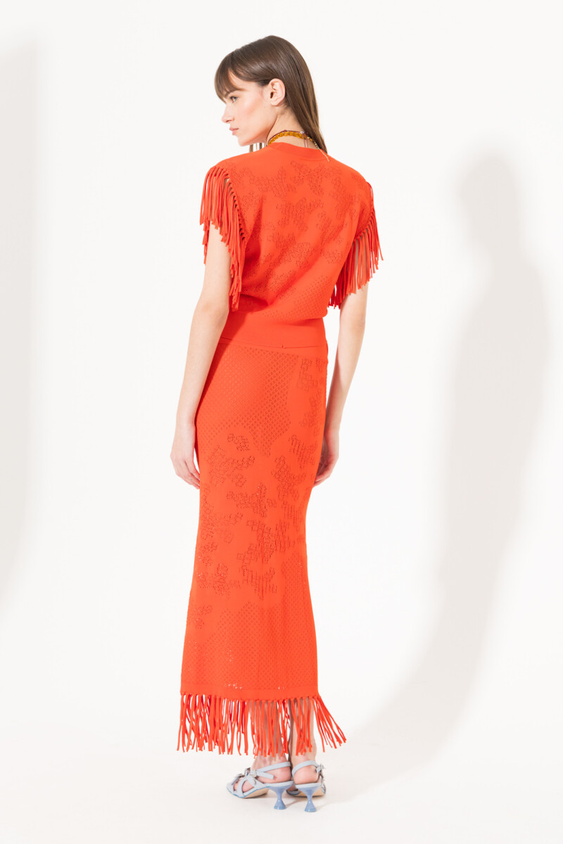 POLLERA CHILI Coral