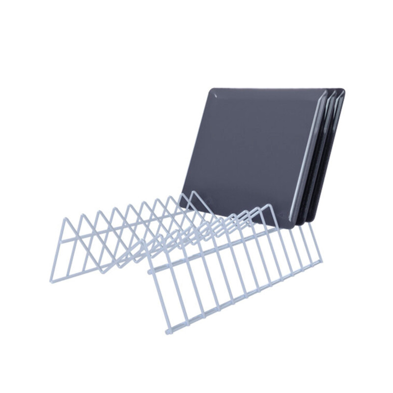 Soporte para platos vertical BLANCO
