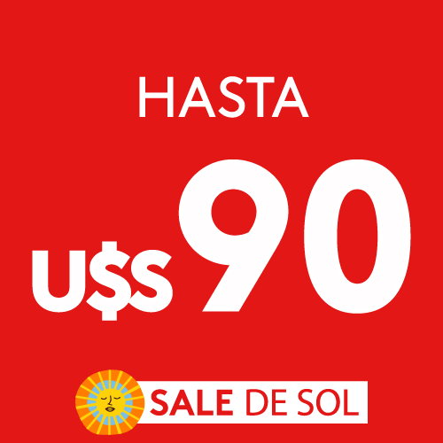 HASTA 90 USD SALE DE SOL ABRIL 2026