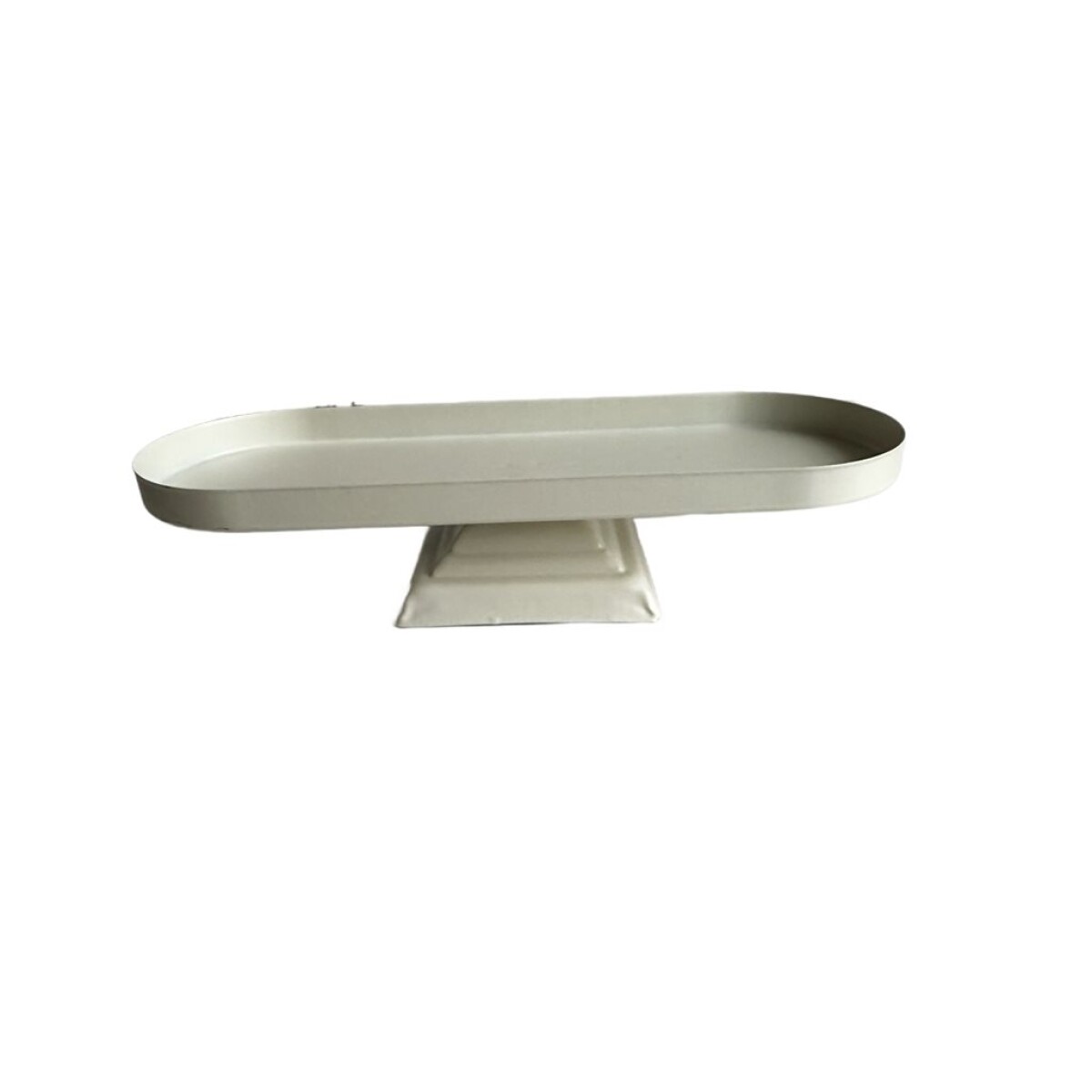 BANDEJA C/SOPORTE BAJO 20x10x6CM BLANCO 