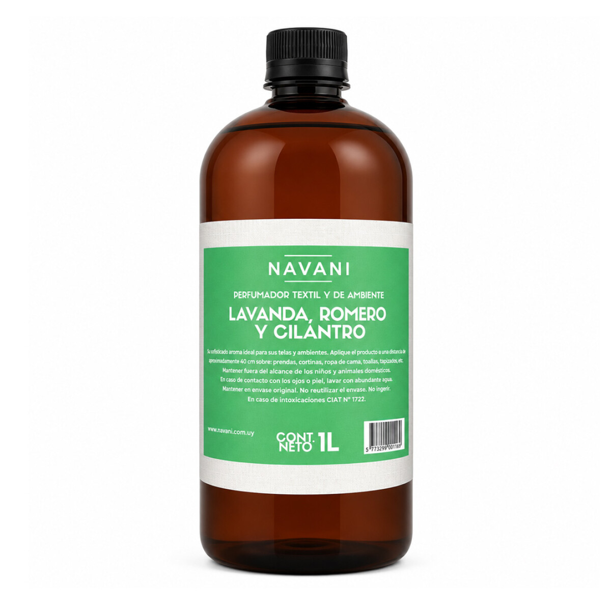 Perfumador Textil NAVANI Lavanda, Romero y Cilantro - 1L 