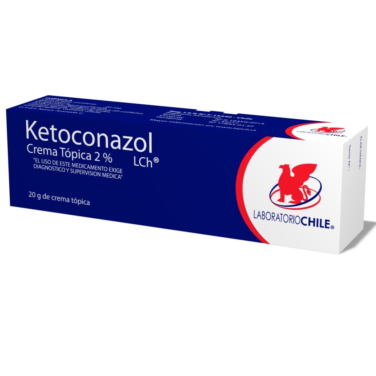 Ketoconazol Crema 20 Grs. 