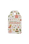 Tag colgante navidad 5x8,5 cm DISEÑO 17