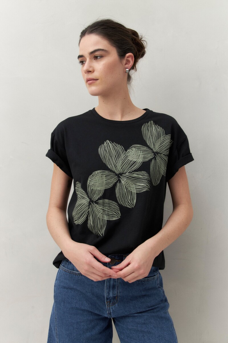 REMERA COLIRA Negro