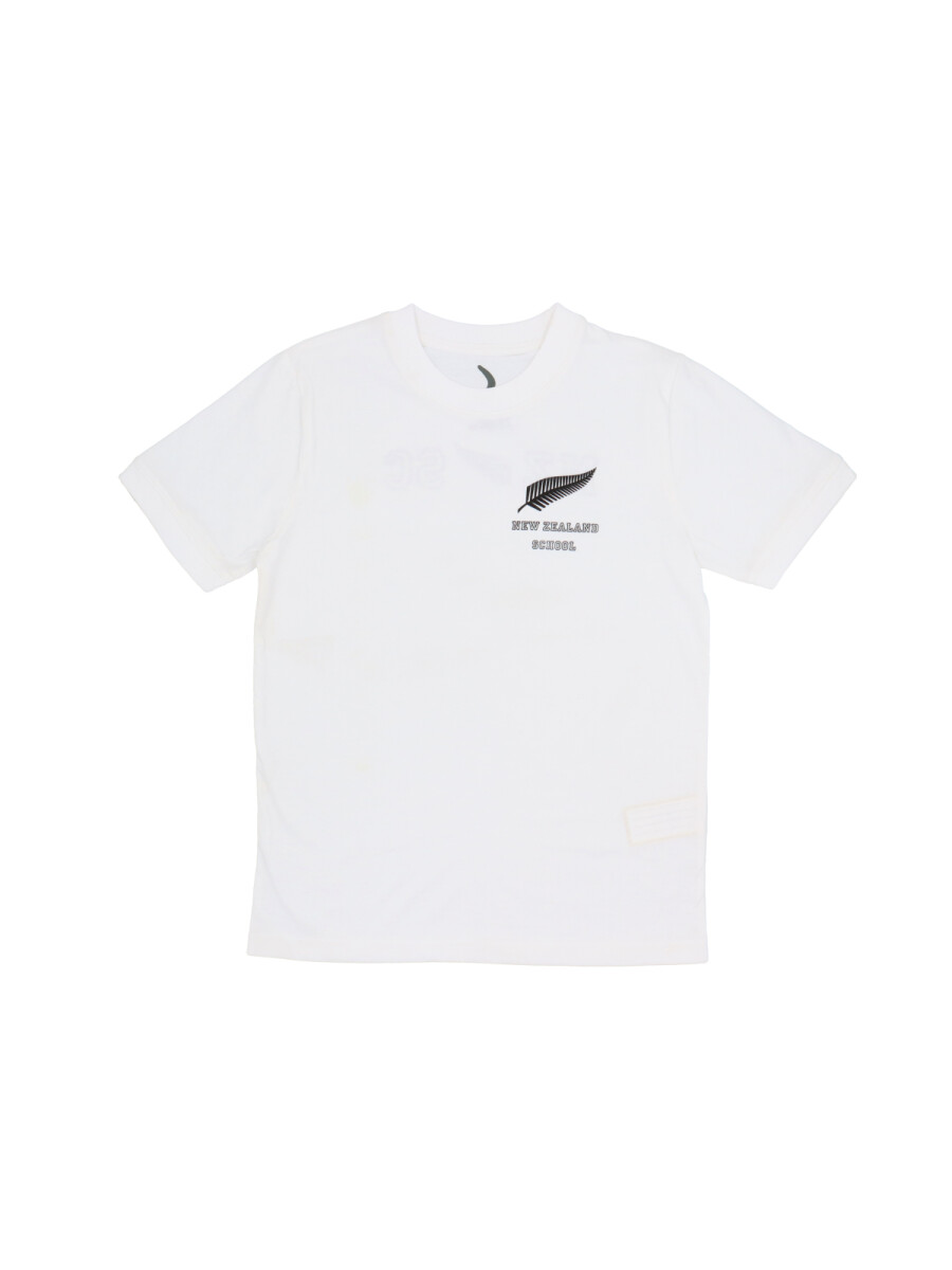 Tshirt manga corta New Zealand - Blanco 