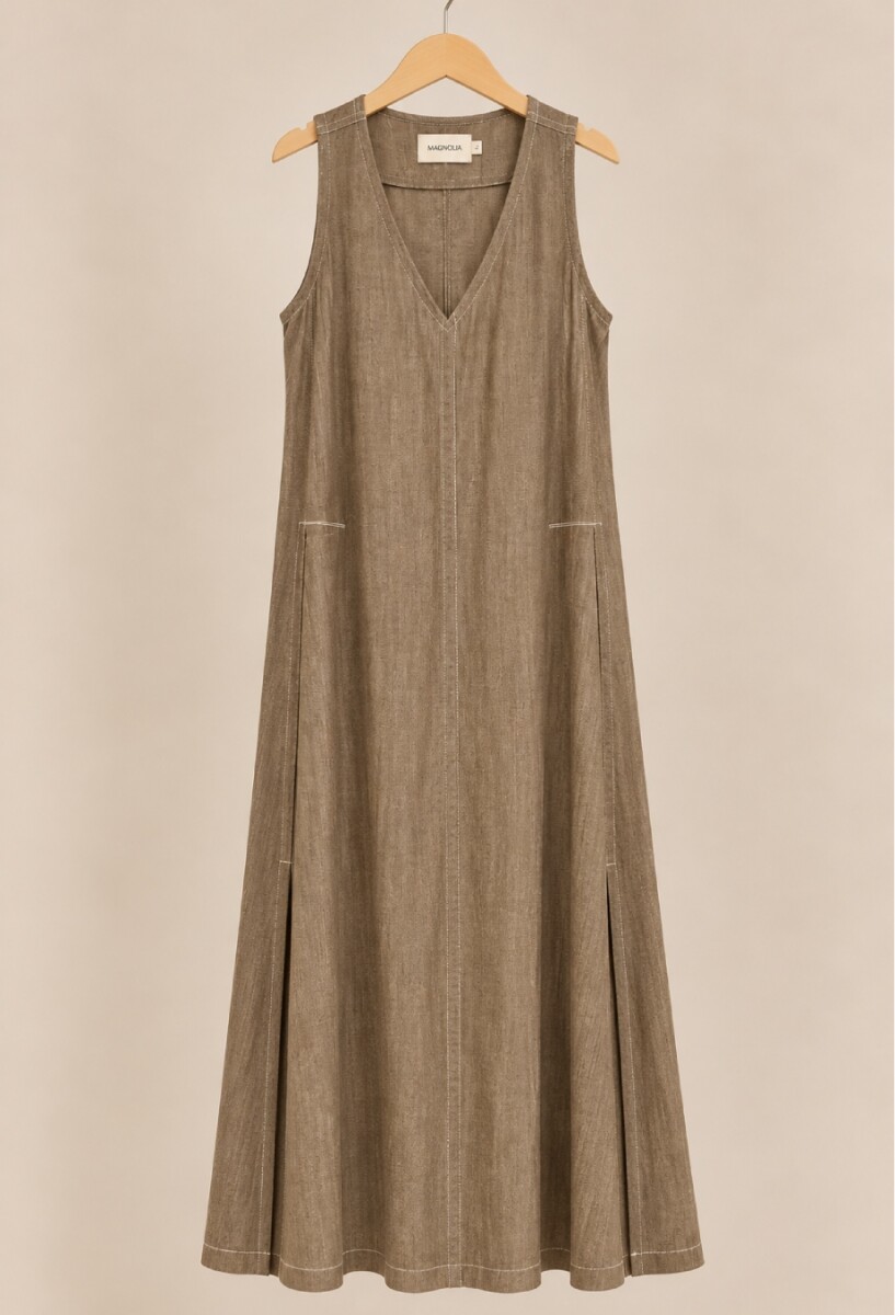 Vestido Formentera - Mocha 