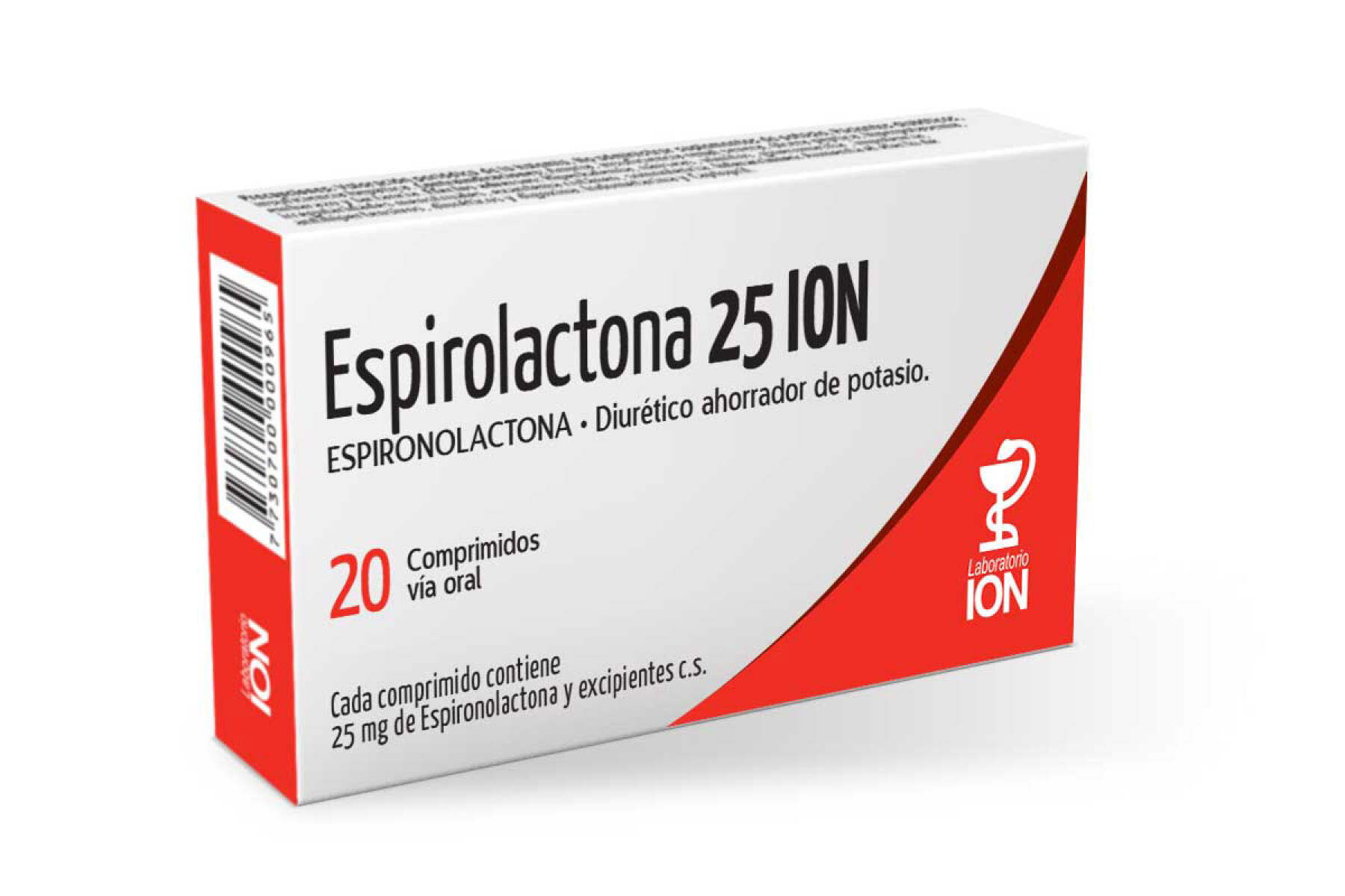 Espirolac ION 25mg 20 Comprimidos 