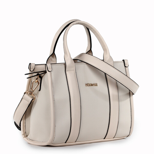 Cartera Derian Beige