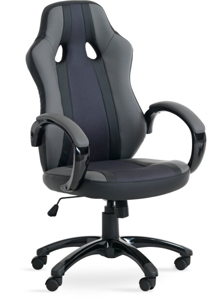 Silla gaming AGGESTRUP polipiel gris/negro Silla gaming AGGESTRUP polipiel gris/negro