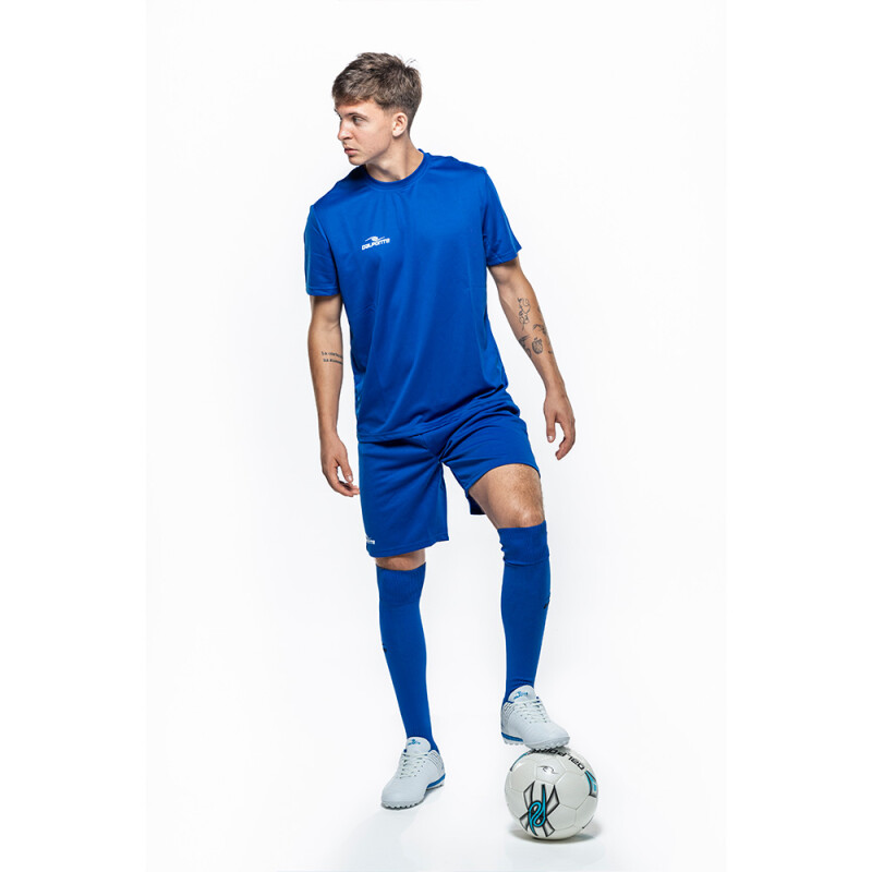 POWER SOCCER JERSEY SOLID GRIS/NEGRO AZUL/BLANCO