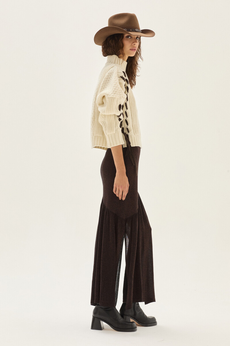 Falda Diane Chocolate