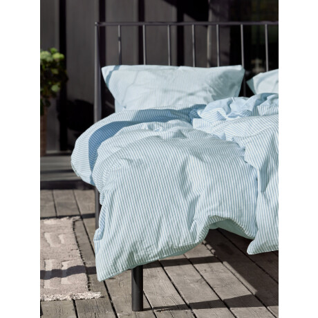 Juego Funda Nordica Alg Teñ Sheila 200X220 Azul