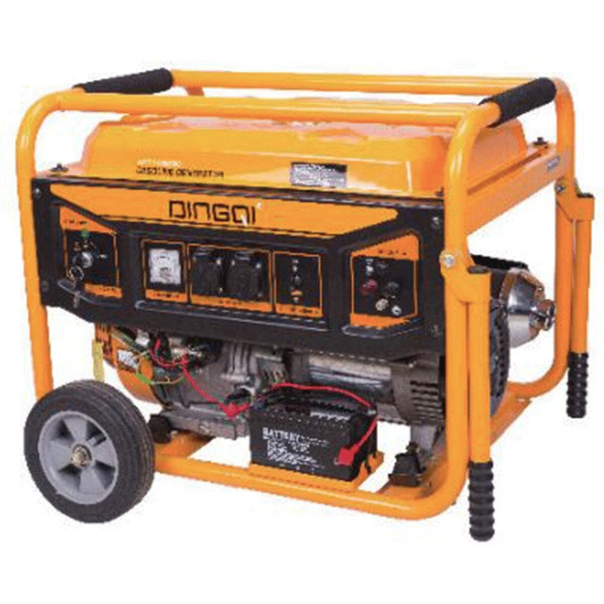 DINGQI GENERADOR A GASOLINA 5000W 7HP ARRANQUE ELECTRICO 