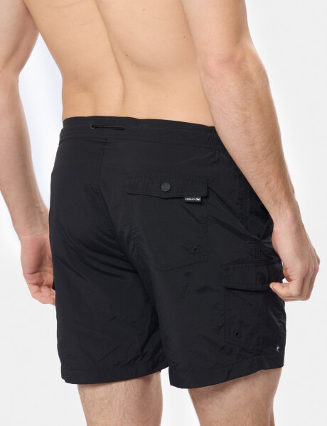 SHORT DE BAÑO CARGO Negro