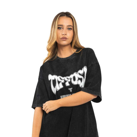 Remera Graffiti Unisex Negro