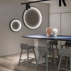 LUMINARIA DE PARED SOUND TRACK Gris - Small