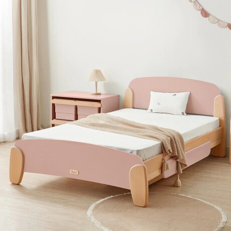 CAMA INFANTIL LA TIENDA Rosa - 1 PLAZA