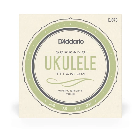 ENCORDADO UKELELE DADDARIO EJ87S TITANIUM SOPRANO ENCORDADO UKELELE DADDARIO EJ87S TITANIUM SOPRANO