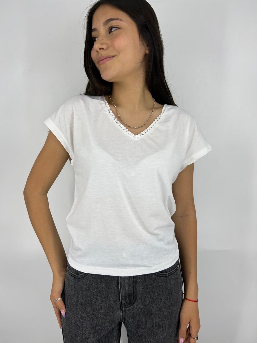 T-SHIRT WANNA 2429 - BLANCO 