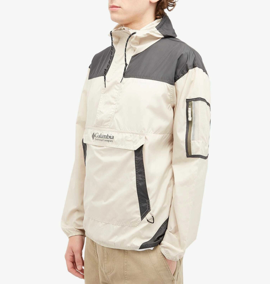 Campera Challenger II Windbreake Hombre - DARK STONE 