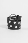 Cinturón tachas negro
