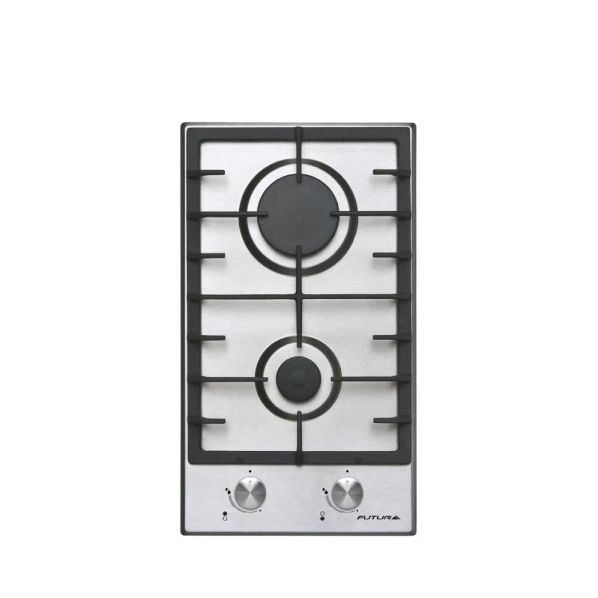 Anafe a Gas Inox 2 Quemadores Futura FUT-AG300X-2 