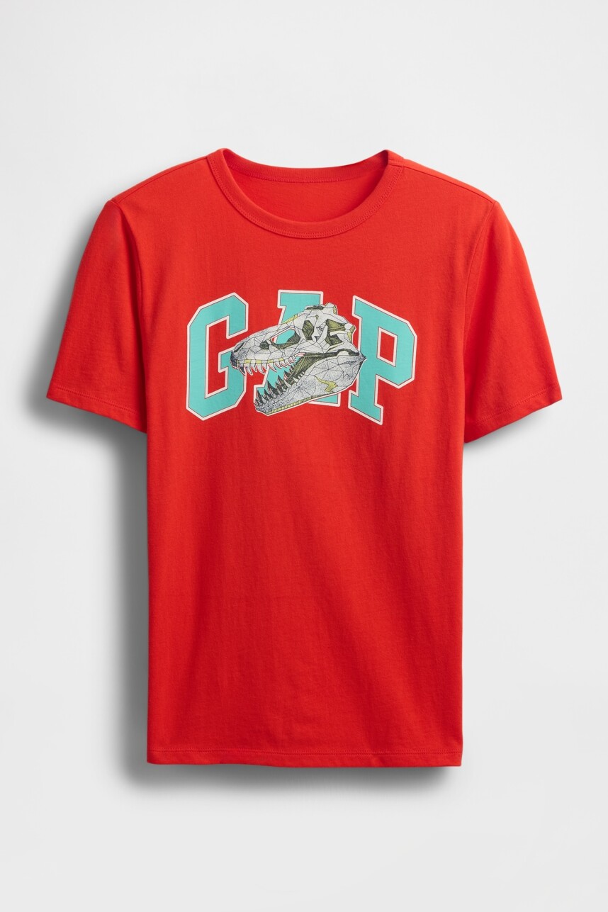 Remera Gráfico Niño Poster Red