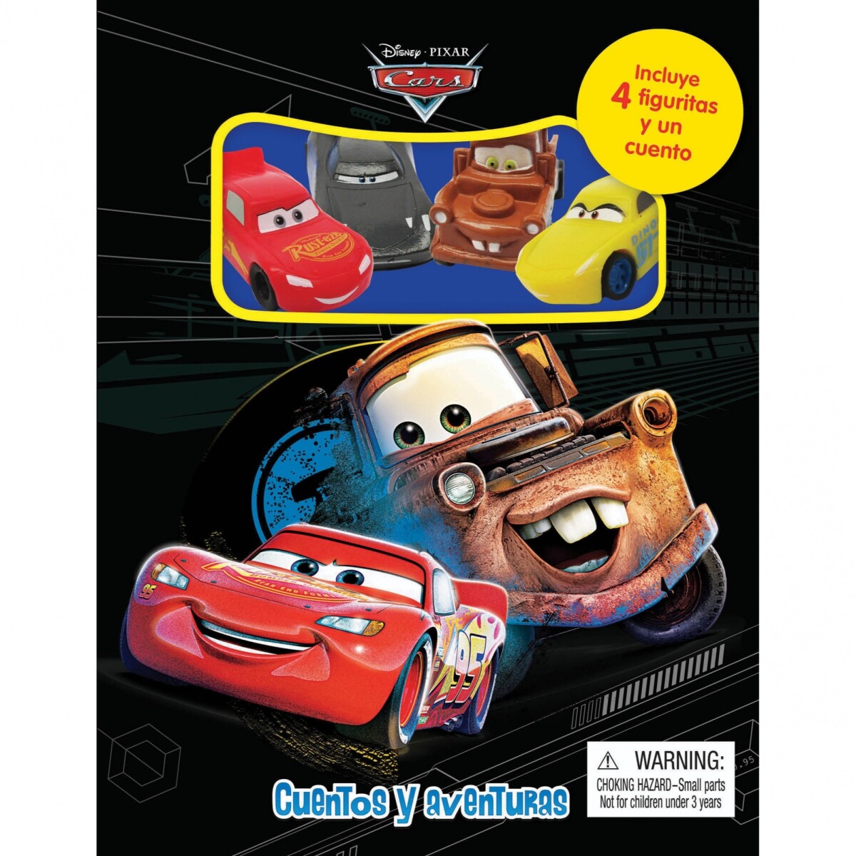 Libro Cuentos y Aventuras Disney Cars 