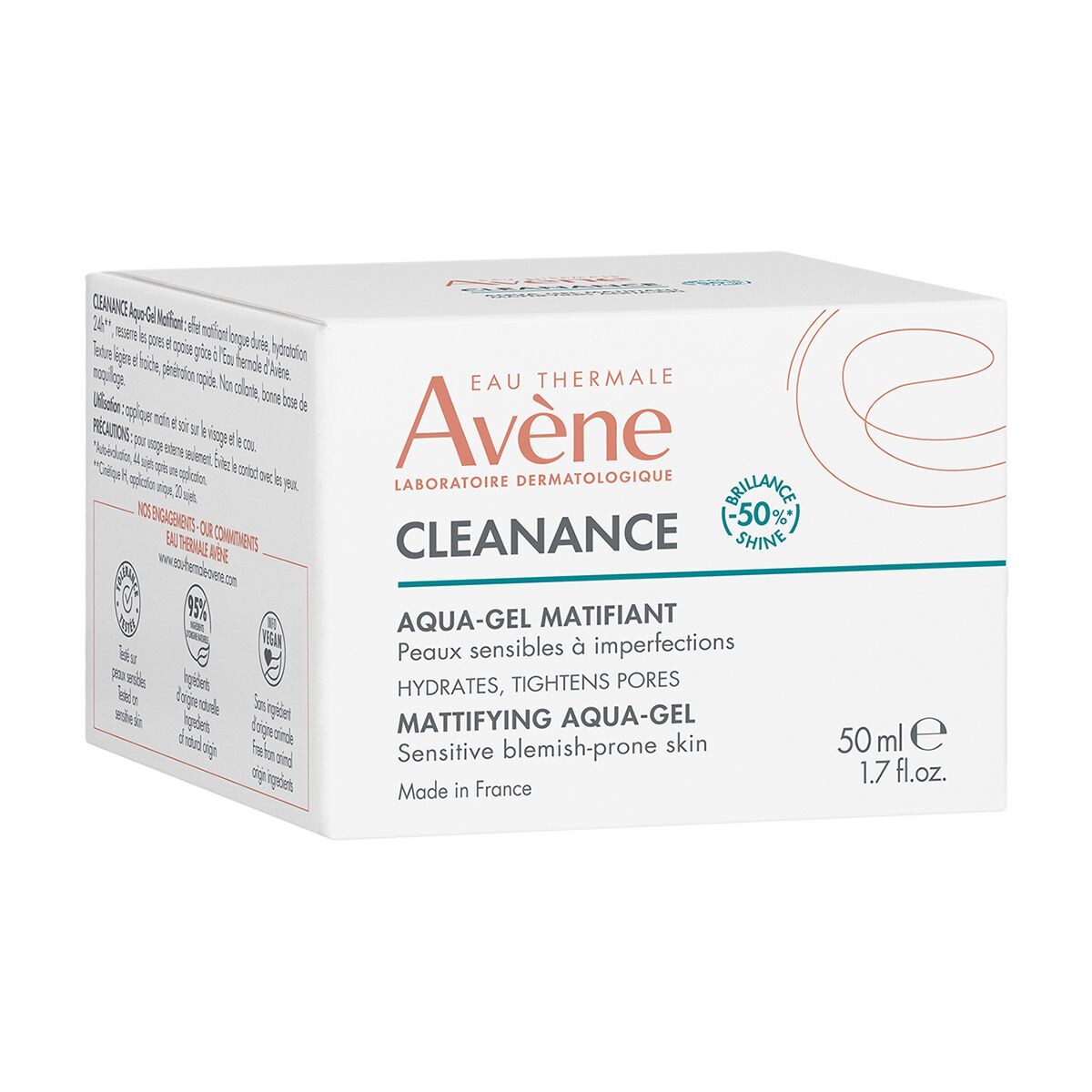 AVENE CLEANANCE AQUA GEL FR. X 50 ML. 