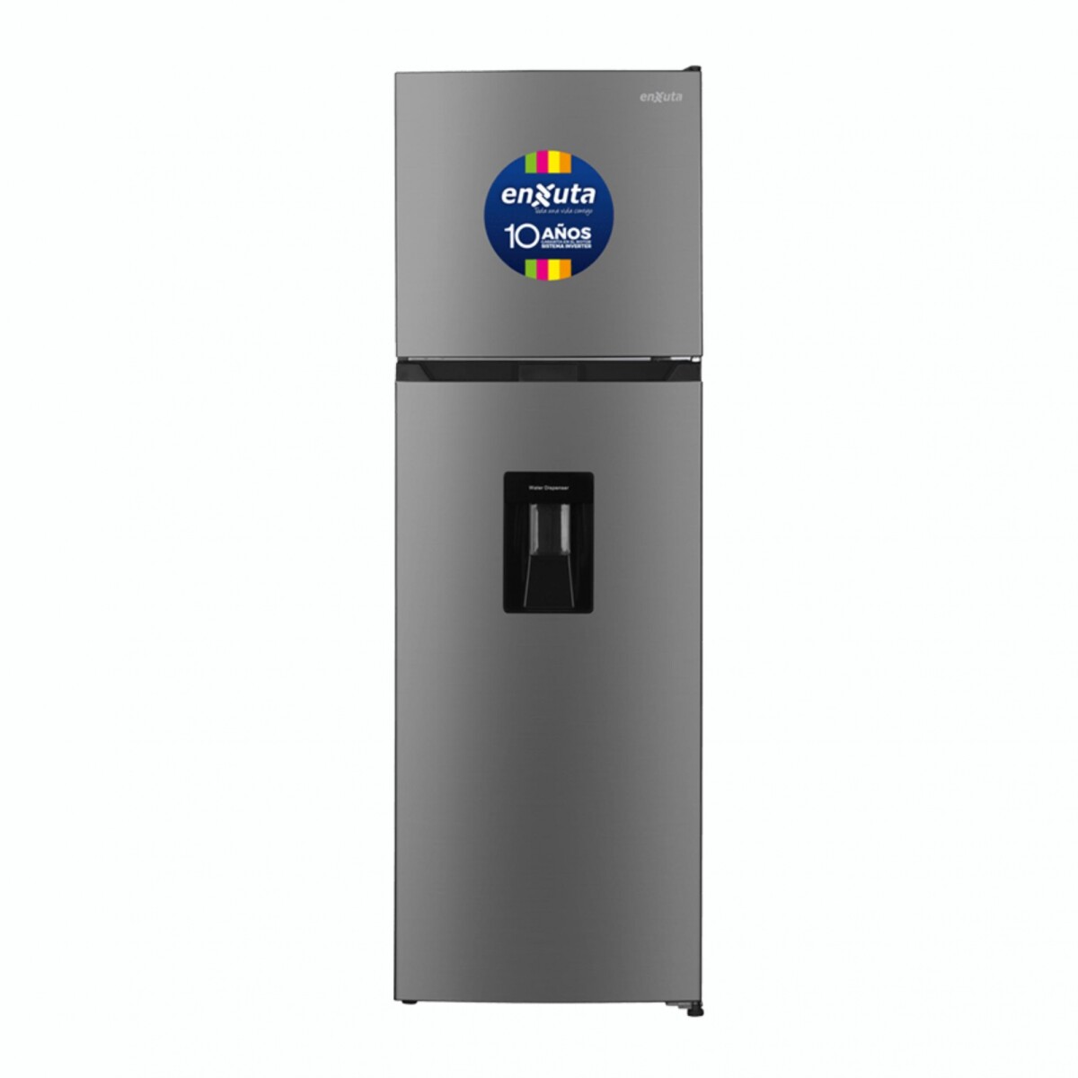 Refrigerador Inverter ENXUTA RENX221350DI Frío Seco Capacidad 334L Con Dispensador 