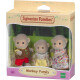 Sylvanian Families Familia De 3 Monitos Sylvanian Families Familia De 3 Monitos