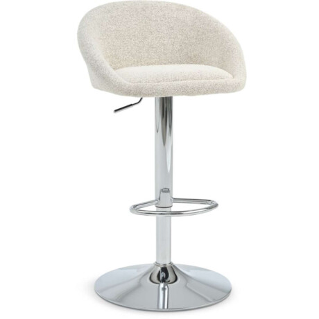 Taburete De Bar Taulov Beige/Cromo