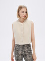 Chaleco Freshy Beige Claro