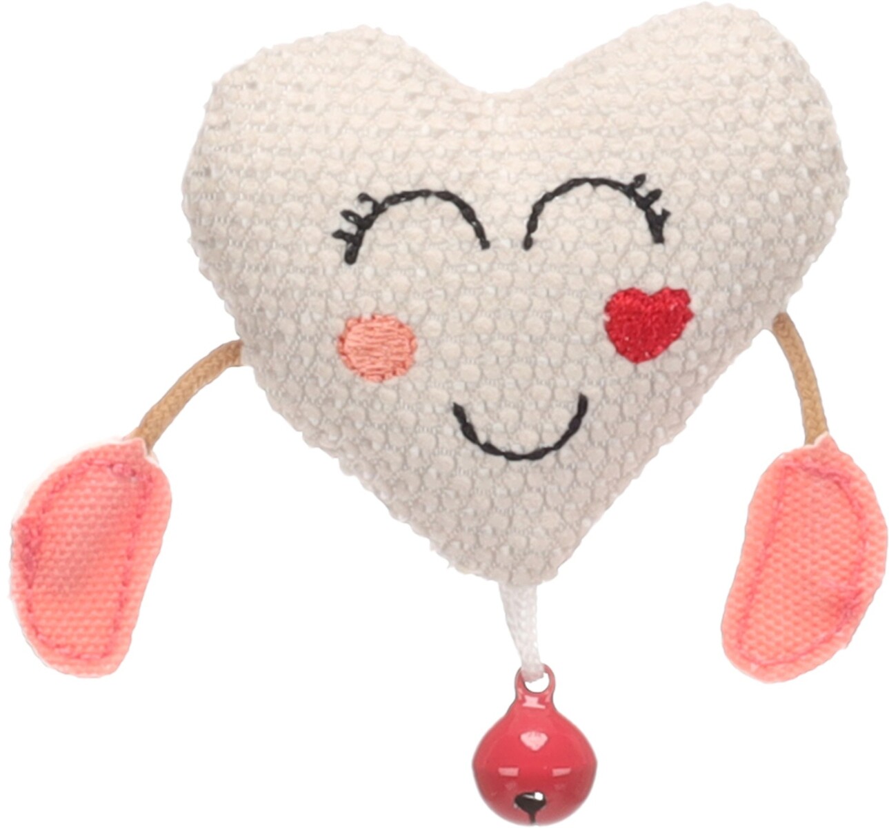JG LOVU CORAZÓN BEIGE 9X2,5X8CM 
