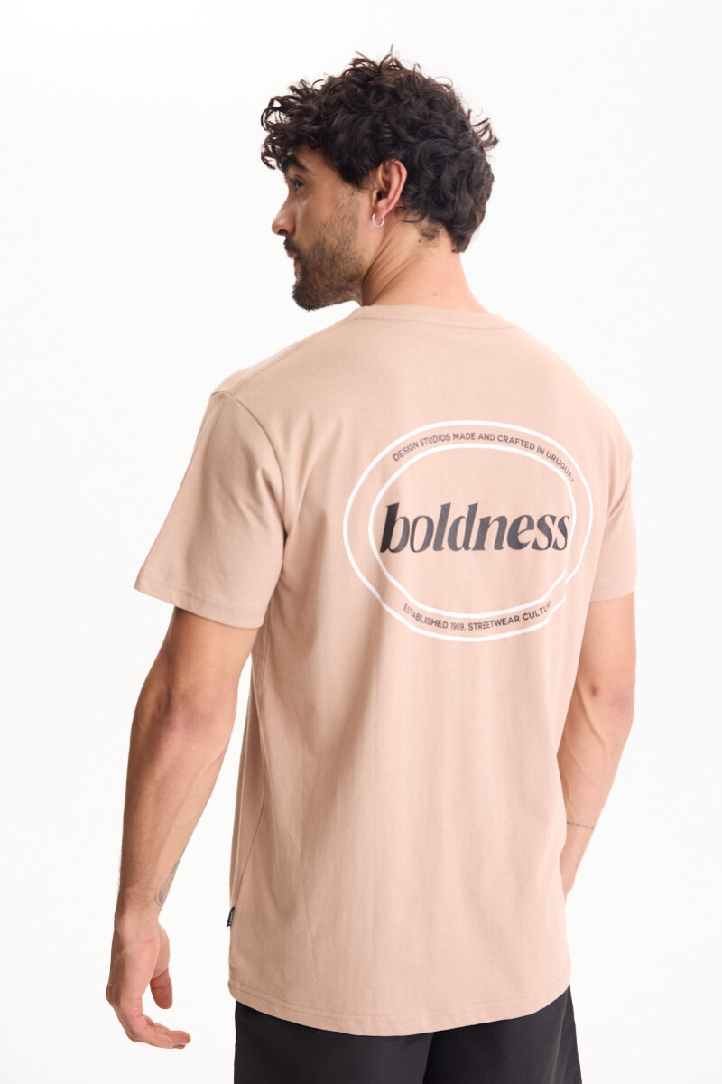Remera Boldness Beige