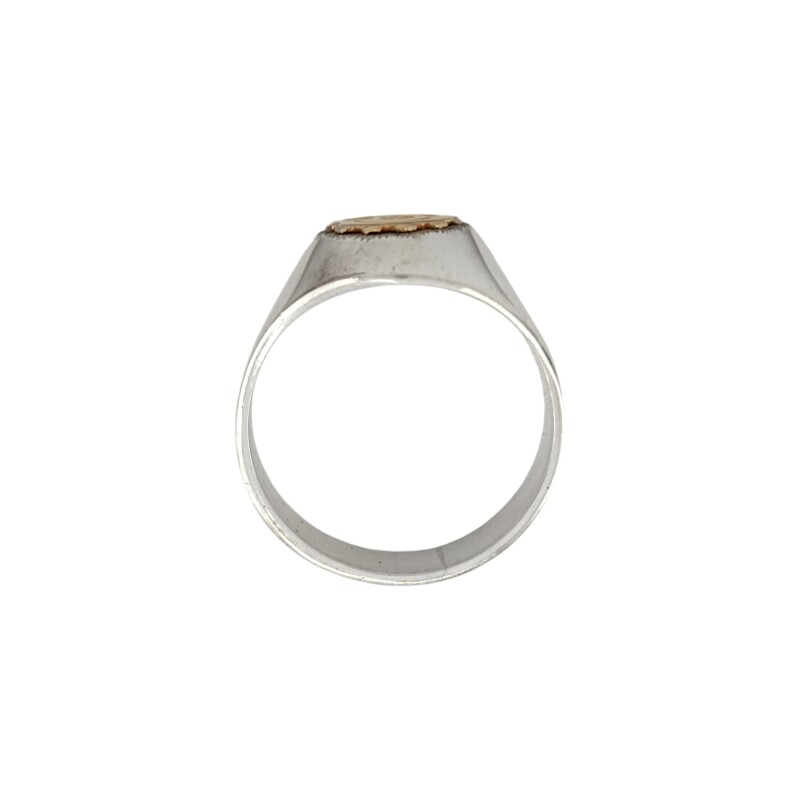 Anillo Profesión Ingeniería -Plata y Oro -Sin Piedra-AP5061 sinpiedra