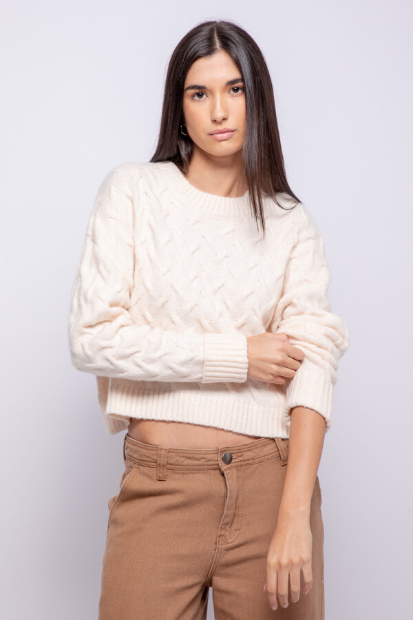 SWEATER JUANA Natural