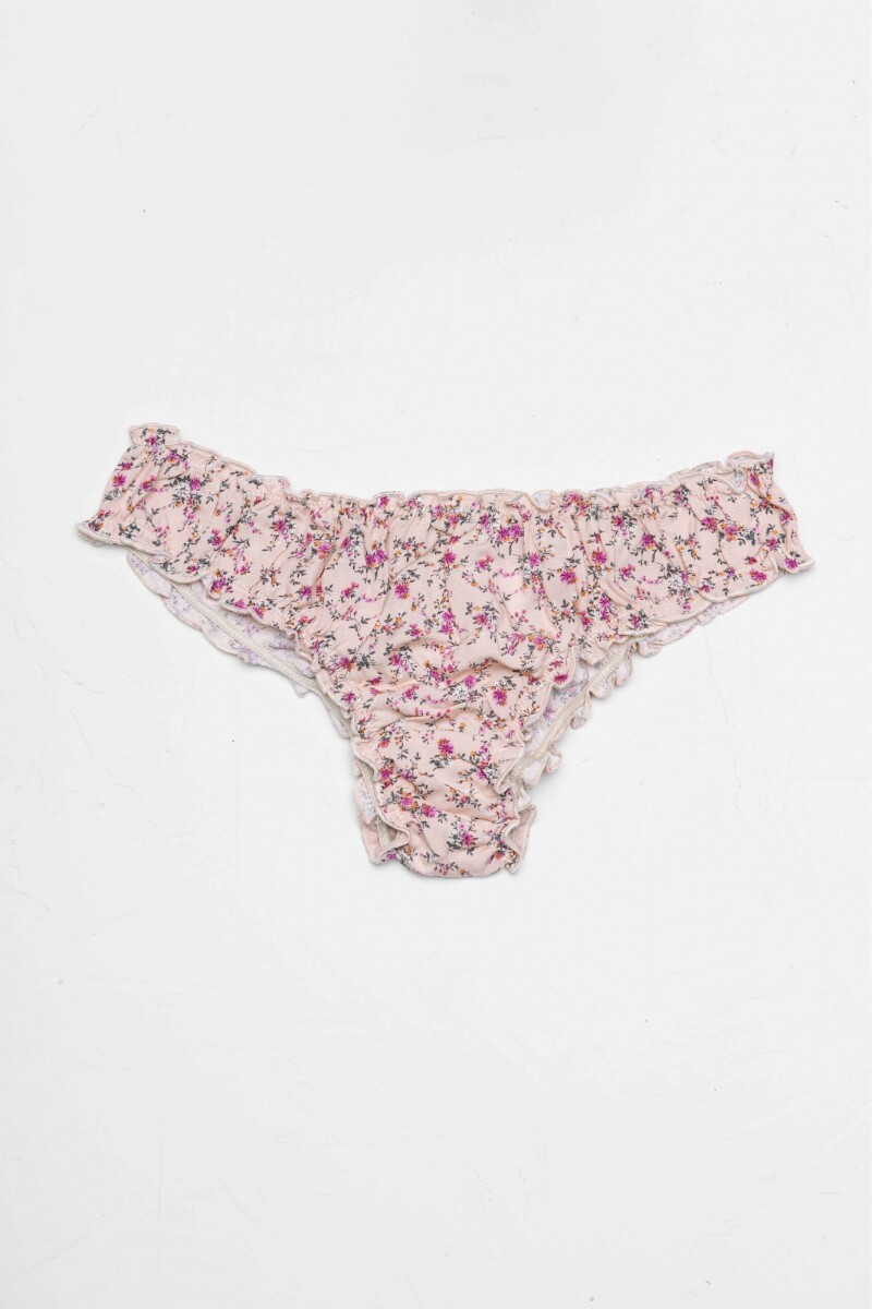 Pantie Cata [B40] Flores Rosa Claro