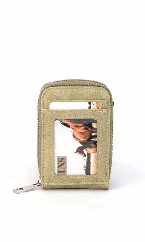 TARJETERO HONEY VERDE LAUREL