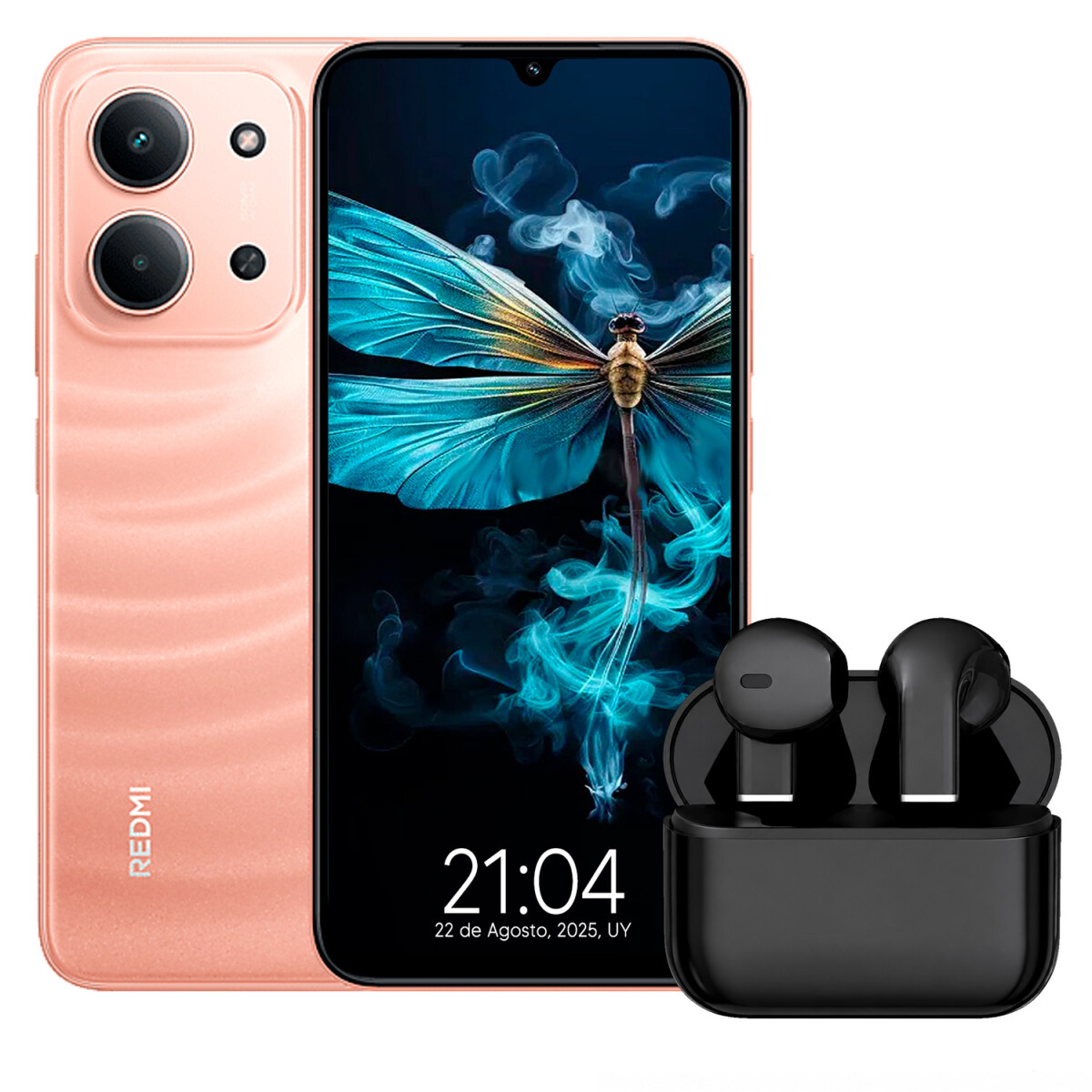 Xiaomi Redmi 15c 16/256 Gb + Regalo - NARANJA 