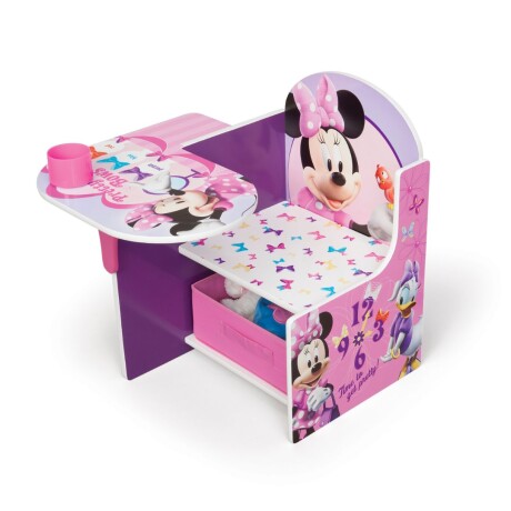 Escritorio con Almacenamiento Disney Minnie Mouse ROSADO