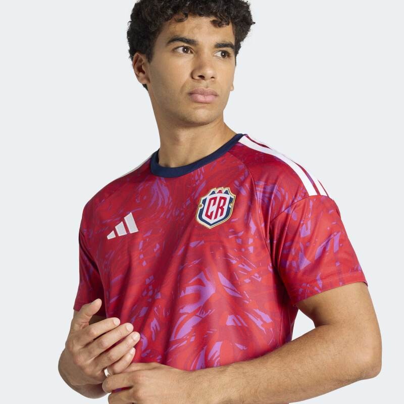 Camiseta Adidas Primera Equipación Costa Rica 26 Rojo