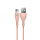 CABLE USB ALO FLASH ROSA CLARO