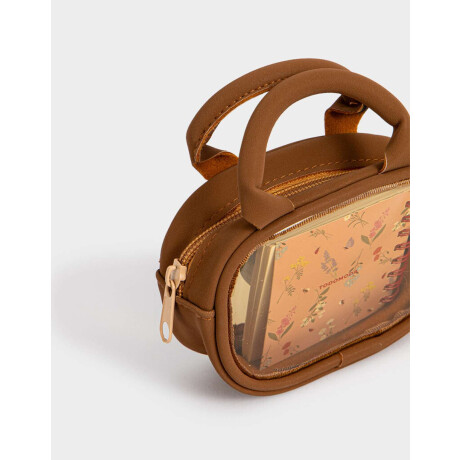 Mini Set De Librería En Carterita Marron Camel