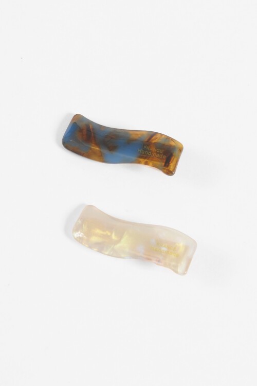 Set de clips wavy multicolor