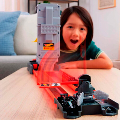 Pista de Autos Hot Wheels Fórmula 1 con 2 Vehículos Pista de Autos Hot Wheels Fórmula 1 con 2 Vehículos